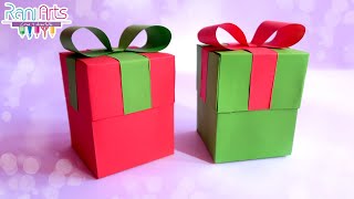 HAZ UNA CAJA DE REGALO FÁCIL  DIY  EASY GIFT BOX [upl. by Annadiane]