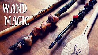 Magic wands  How to use wand magic amp wand DIY [upl. by Ettenal]