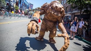 Making a Star Wars Rancor Costume for ComicCon [upl. by Gine]