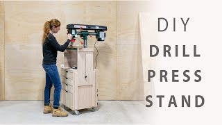 DIY Mobile Drill Press Stand [upl. by Emilio]