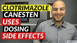 Clotrimazole Canesten  Uses Dosing Side Effects  Pharmacist Review [upl. by Knoll]