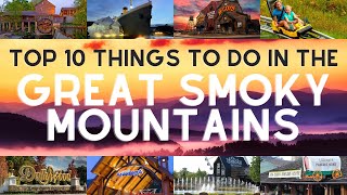 Top 10 Things To Do In Gatlinburg amp Pigeon Forge [upl. by Lengel]