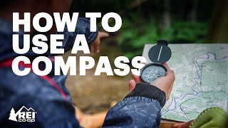 How to Use a Compass  REI [upl. by Yelwar785]