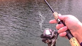 Spinning Reel Line Tangles Knots amp Loops  Basic Fishing Tips [upl. by Netty304]