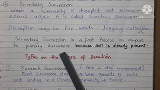 Ecological Succession and Its Types [upl. by Nies255]