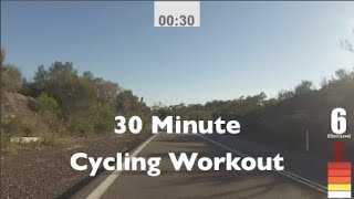 30 Minute Indoor Cycling Workout [upl. by Nytsrik]