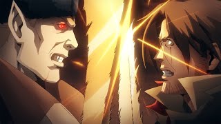 Trevor Belmont VS Ratko Fight scene  Castlevania Season 4 2021 [upl. by Ecnerolf]