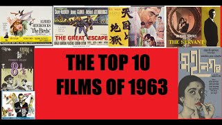 The Top 10 Films of 1963 [upl. by Mindy]