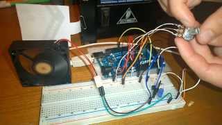 Arduino PWM DC Motor Fan Speed Control [upl. by Eiralih]