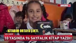 10 yaşında 96 sayfalık kitap yazdı [upl. by Nomad]