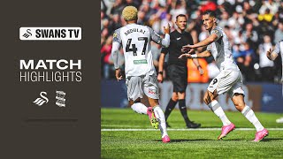 Swansea City v Birmingham City  Highlights [upl. by Obel]