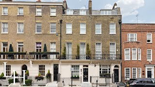 Inside a £15000000 Georgian townhouse in Belgravia Central London [upl. by Dannie211]