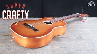 How to Restore an Acoustic Guitar  Cheap DIYs [upl. by Ddej]