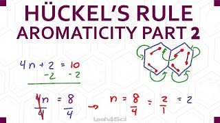 Huckel’s Rule for Aromaticity  Timesaving Shortcut [upl. by Adnowat]