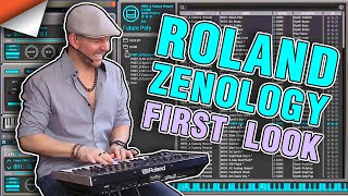 Roland Zenology Plugin Synthesizer Demo amp Fun [upl. by Nrubliw]