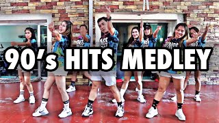 90’s HITS MEDLEY  BUGING Dance Fitness  BATANGAS CREW [upl. by Uriiah259]