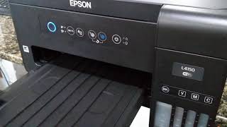 Impressora Epson L4150 restauração wifi [upl. by Milman]