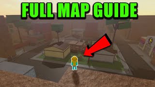 DA HOOD MAP GUIDE ROBLOX [upl. by Anilehs35]