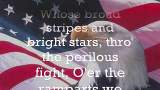 The Star Spangled Banner Lyrics Cover [upl. by Anovahs]