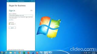 Skype For Business SfB Setup for Laptop [upl. by Ezechiel573]