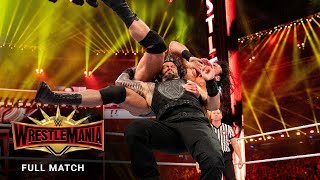 FULL MATCH  Roman Reigns vs Drew McIntyre WrestleMania 35 [upl. by Corsetti]