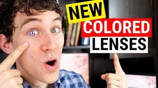 NEW Color Contact Lenses  DAILIES Color Contact Lenses Review Natural Looking [upl. by Ober]