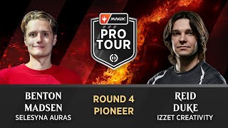 Benton Madsen vs Reid Duke  Round 4  Pro Tour Phyrexia [upl. by Modern]