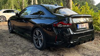 BMW M240i G42 Milltek OPF exhaust sound [upl. by Skye]