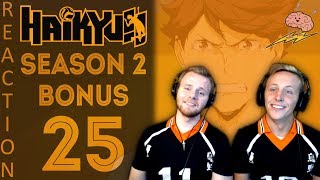 SOS Bros React  Haikyuu Season 2 Episode 25 BONUS Scenes  Aoba Johsai FEELS [upl. by Oreste]