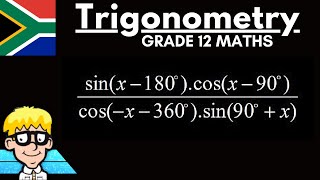 Trigonometry Grade 12 Simplify [upl. by Allenad]