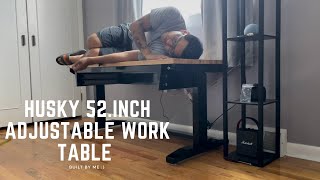 Husky Adjustable Height Workbench Set Up [upl. by Chari]