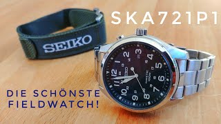 Seiko SKA721P1 Kinetic quotDer MilitaryKnallerquot Vorstellung deutsch [upl. by Patnode]