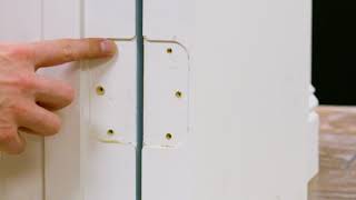 Door Hinge Installation  National Hardware [upl. by Nah913]