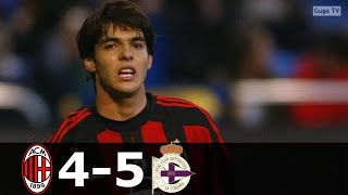 AC Milan vs Deportivo 45 agg  Miracle from Deportivo 20032004 [upl. by Eeliab]