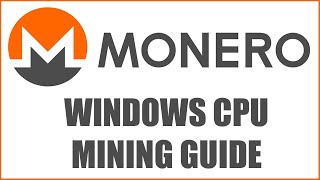 How To Mine Monero XMR RandomX With Your CPU Intel amp AMD [upl. by Letch]