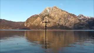 Lake Traunsee  Salzkammergut  beautiful landscape [upl. by Vale250]