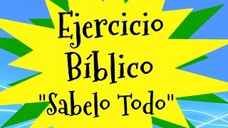 Ejercicio Biblico  Ministerio Juvenil [upl. by Ehrenberg539]