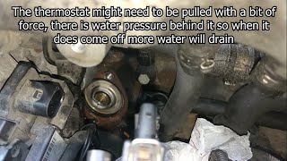 How to Replace 18T Thermostat amp Coolant [upl. by Atela194]