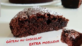 Gâteau au chocolat très moelleux🍫et la texture fondante en bouche🤩À tester absolument [upl. by Haidebez921]