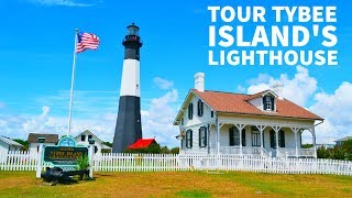 Tour Tybee Islands Historic Lighthouse [upl. by Silado536]