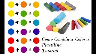 Como combinar colores con plastilina [upl. by Ysak43]