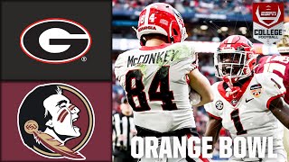 Orange Bowl Georgia Bulldogs vs Florida State Seminoles  Full Game Highlights [upl. by Eizzo425]