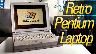 Toshiba Satellite 310CDS A Solid but Boring Retro Laptop [upl. by Macdonald571]