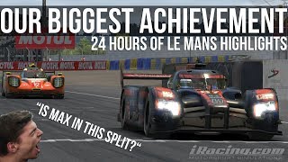 Our Biggest Sim Racing Achievement  24 Hours Of Le Mans Highlights [upl. by Neenahs819]