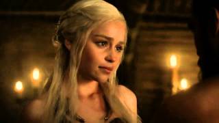 Khal Drogo Swears  Game of Thrones 1x07 HD [upl. by Nimref]