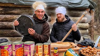 WOODS KITCHEN mit FRITZ MEINECKE eskaliert  Chilli con Carne mit ganzen Buletten  Survival Mattin [upl. by Aivek]