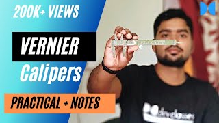 Vernier calliper experiment class 11  ✅ notes  practical by dev sir DEV CLASSES 🇮🇳 [upl. by Atteuqaj]