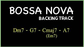 BOSSA NOVA2516 Backing track in C Major [upl. by Bumgardner]