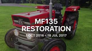 Massey Ferguson 135 Restoration [upl. by Kus]