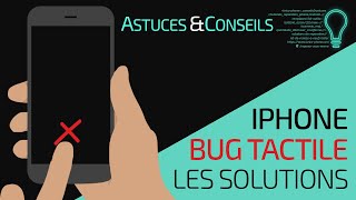 iPhone📱 Astuces et Conseils pour un écran tactile qui ne fonctionne plus 🔧 [upl. by Jeanie978]